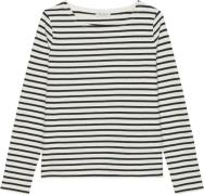 Marc O’Polo Tshirt, Long Sleeve, Boat Neck, st Kvinde Multi Langærmede...