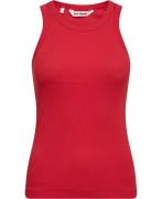 Soft Rebels Sradelynn Tank Top Gots Kvinde Racing Red Kortærmede T-shi...