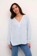 Kaffe Amber Blouse LS Kvinde Windsurfer Langærmede Bluser Str 34 - hos...