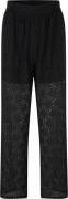 Rosemunde Lace Trousers Kvinde Sort Bukser Med Lige Ben Str 40 - hos M...