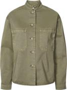 Rabens Saloner Canvas Light Shirt Jozephine Kvinde Burnt Olive Toppe S...