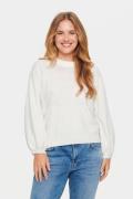 Saint Tropez Barbelsz Pullover Kvinde 110605 Sweaters Loose Fit Str L ...