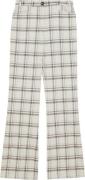 Patrizia Pepe Pantaloni/trousers Kvinde Mineral Gray Check Bukser Med ...