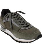 BOSS Parkourl_Runn_Sdnyt Mand Dark Green Sneakers Str 43 - hos Magasin