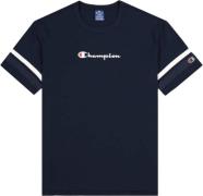 Champion Crewneck Tshirt Mand Navy Blazer Kortærmede T-shirts Str M - ...