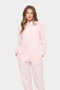 Saint Tropez Findresz Shirt Kvinde Sepia Rose Skjorter Str L - hos Mag...