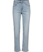 Levi's 724 High Rise Straight Cool BR Kvinde Blå Skinny Jeans Str W32 ...