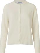 Samsøe Samsøe Nor Short Cardigan 7355 Kvinde Clear Cream Cardigans Str...