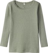 Name It Nmfkab LS TOP Noos Str 92 - Lily Pad/melange Langærmede T-shir...