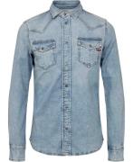 Diesel Dvega Shirt Mand 01 Langærmede Skjorter Str L - hos Magasin