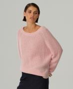 Sand 5618 Lihi Kvinde Lyserød Sweaters Str L - Uld hos Magasin