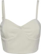 YAS Yaslizzie Bustier TOP Celeb Kvinde Gardenia Toppe Str XS - Polyest...