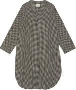 Moshi Moshi Mind Remain Shirtdress Check Kvinde Sand / Moonless Korte ...