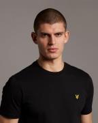 Lyle & Scott Plain Tshirt Mand Jet Black Kortærmede T-shirts Str XL - ...