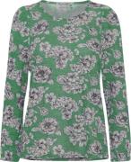 Fransa Frsoft BL 1 Kvinde Holly Green Mix Langærmede T-shirts Regular ...