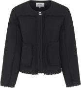 Soft Rebels Srlydia Jacket Kvinde Black Overgangsjakker Str L - Denim ...