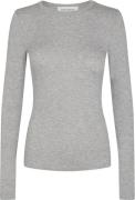 Sofie Schnoor Tshirt Long Sleeve Kvinde Grå Langærmede T-shirts Str L ...