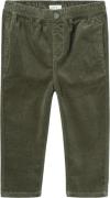 Name It Nmmben Tapered Cord Pant 4632yt N Str 92 - Tea Leaf Bukser hos...