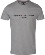 Tommy Hilfiger Core Tommy Logo TEE Mand Lilla Kortærmede T-shirts Str ...