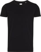 Lindbergh Rundhalset Stretchy Tshirt Mand Sort Kortærmede T-shirts Str...