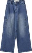 Sofie Schnoor Trousers Str 8 år / 128 cm - Denim Blue Bukser Bomuld ho...