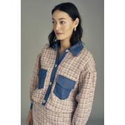 A-VIEW Coco Jacket Kvinde Rose Overgangsjakker Str 40 - hos Magasin