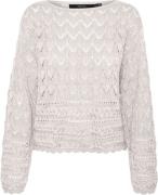 Vero Moda Vmlua LS Boatneck Pullover Noos Kvinde Birch Sweaters Regula...