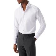 ETON White Signature Twill Shirt Contemporary Fit Mand Hvid Langærmede...