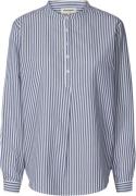 Lollys Laundry Lux Shirt Kvinde Stripe Langærmede Skjorter Str L - hos...