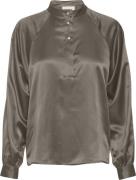 My Essential Wardrobe Estellemw Blouse Kvinde Walnut Langærmede Bluser...