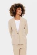 Saint Tropez Celestsz Blazer Kvinde Cement Blazere Regular Fit Str L -...