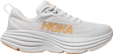 HOKA Bondi 8 Kvinde White / Cantaloupe Sneakers Str 36 - hos Magasin