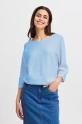 Fransa Frsinja PU 1 Kvinde Hydrangea Sweaters Loose Fit Str L - hos Ma...