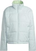 adidas Short Puffer Jacket Kvinde Blue Dunjakker Str 40 - Polyester ho...