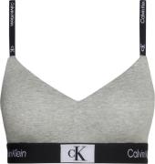 Calvin Klein Lightly Lined Bralette Bh'er Uden Bøjle Str L - Bomuld ho...