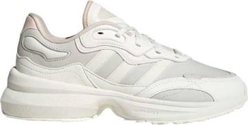 adidas Zentic Kvinde Owhite/owhite/halivo Sneakers Str 36 2/3 - Læder ...