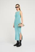 Gestuz Silvigz Dress Kvinde Clear Blue Midi Kjoler Str L - hos Magasin