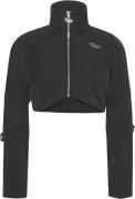 Cannari Concept Cropped Puffer Jacket Kvinde Tap Shoe Black Overgangsj...