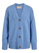 JJXX Jxlexi Twist Cardigan Knit Kvinde Silver Lake Blue Cardigans Str ...