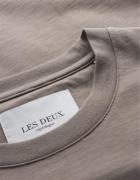 Les Deux Circle Tshirt 2. 0 Mand Walnut/ivory Kortærmede T-shirts Str ...