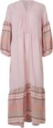 Lollys Laundry Marniell Maxi Dress LS Kvinde Dusty Rose Maxi Kjoler St...