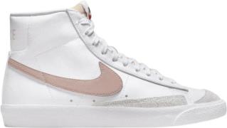 Nike Blazer mid '77 Kvinde White/pink Oxford-black-summit Sneakers Str...