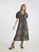 Neo Noir Illana Leo Dress Kvinde Leopard Maxi Kjoler Str 44 - hos Maga...