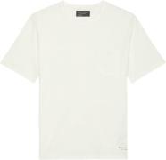 Marc O’Polo Tshirt, Neckhole Binding With two Kvinde Egg White Kortærm...