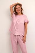 Cream Crsiran Shirt Kvinde Light Rose Kortærmede Bluser Str 40 - hos M...