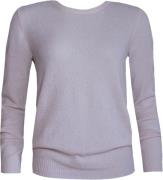 SPARKZ Copenhagen Pure Cashmere Oneck Pullover Kvinde Pale Blush Sweat...