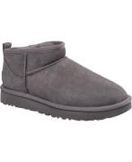 UGG Classic Ultra Mini Kvinde Grey Ankelstøvler Str 36 - hos Magasin