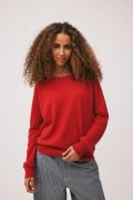 Magasin Mabel 2 100% Cashmere Kvinde Haute Red Sweaters Str XL Cashmer...