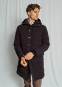 Bruun & Stengade BS Adak Regular Fit Coat Mand Black Vinterjakker Str ...