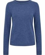 Magasin Myrna 1 RWS Strik Lambswool Kvinde Blue Copenhagen Melange Swe...